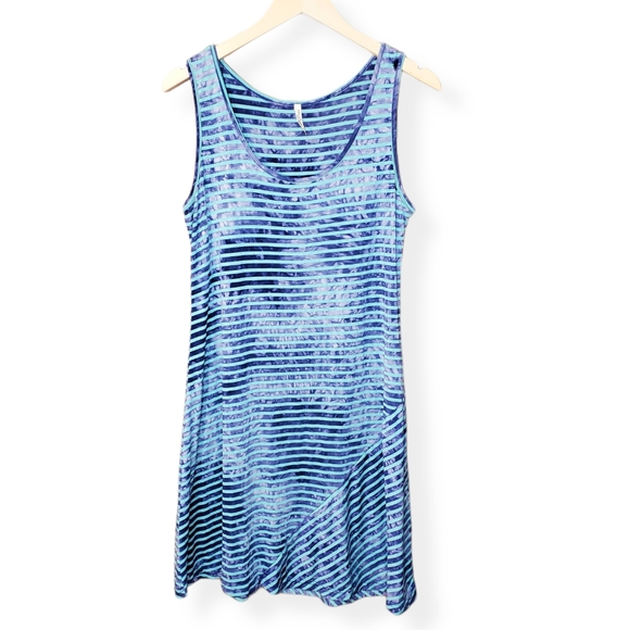 India Boutique Dresses & Skirts - India Boutique Tie-Dye Stripe Tank Dress
